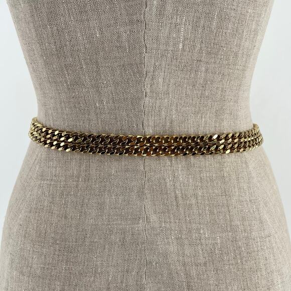 80s Accessocraft gold chain belt 1980s vintage main image 10